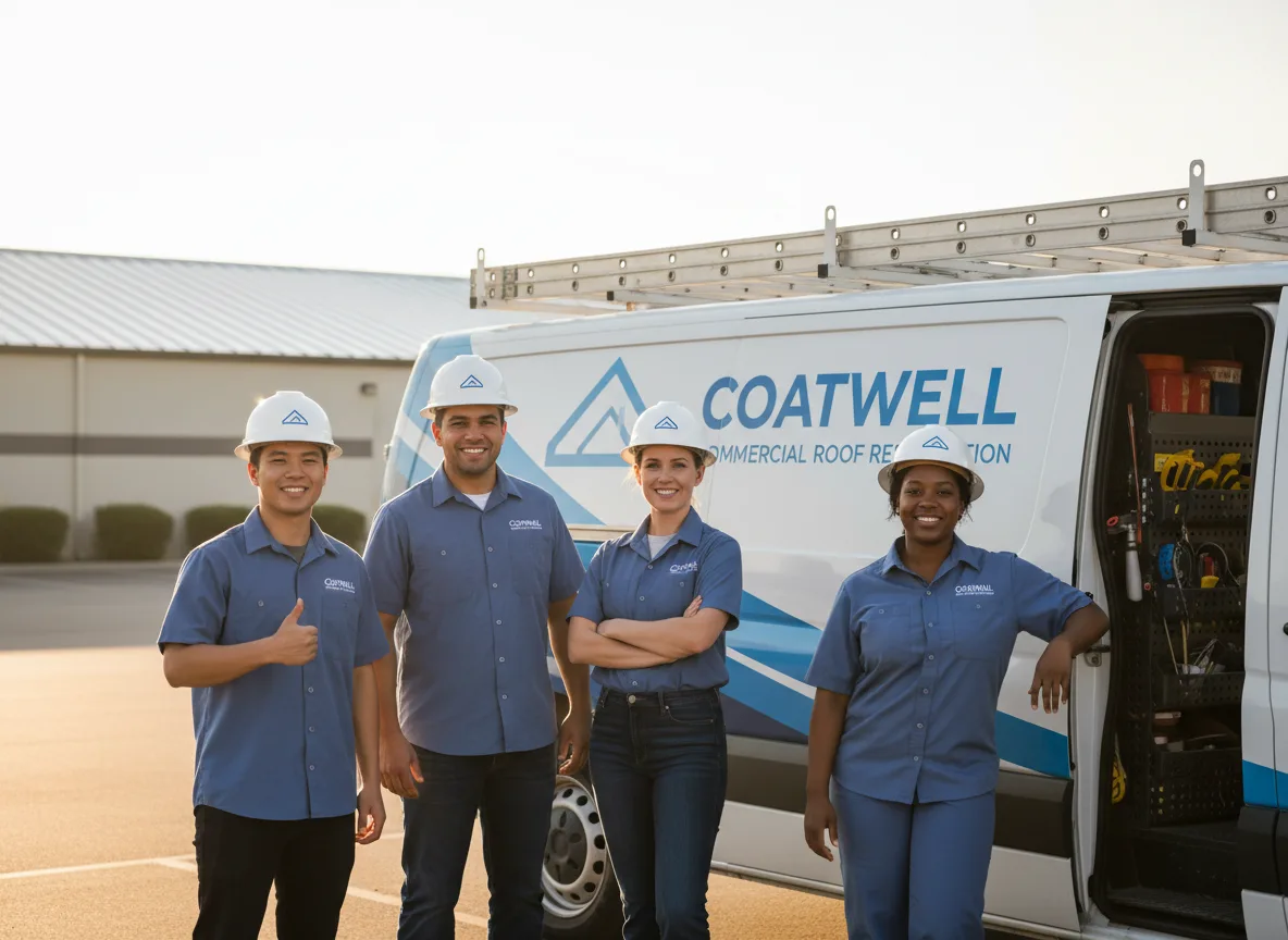 Commercial roof coating company in Orlinda, TN